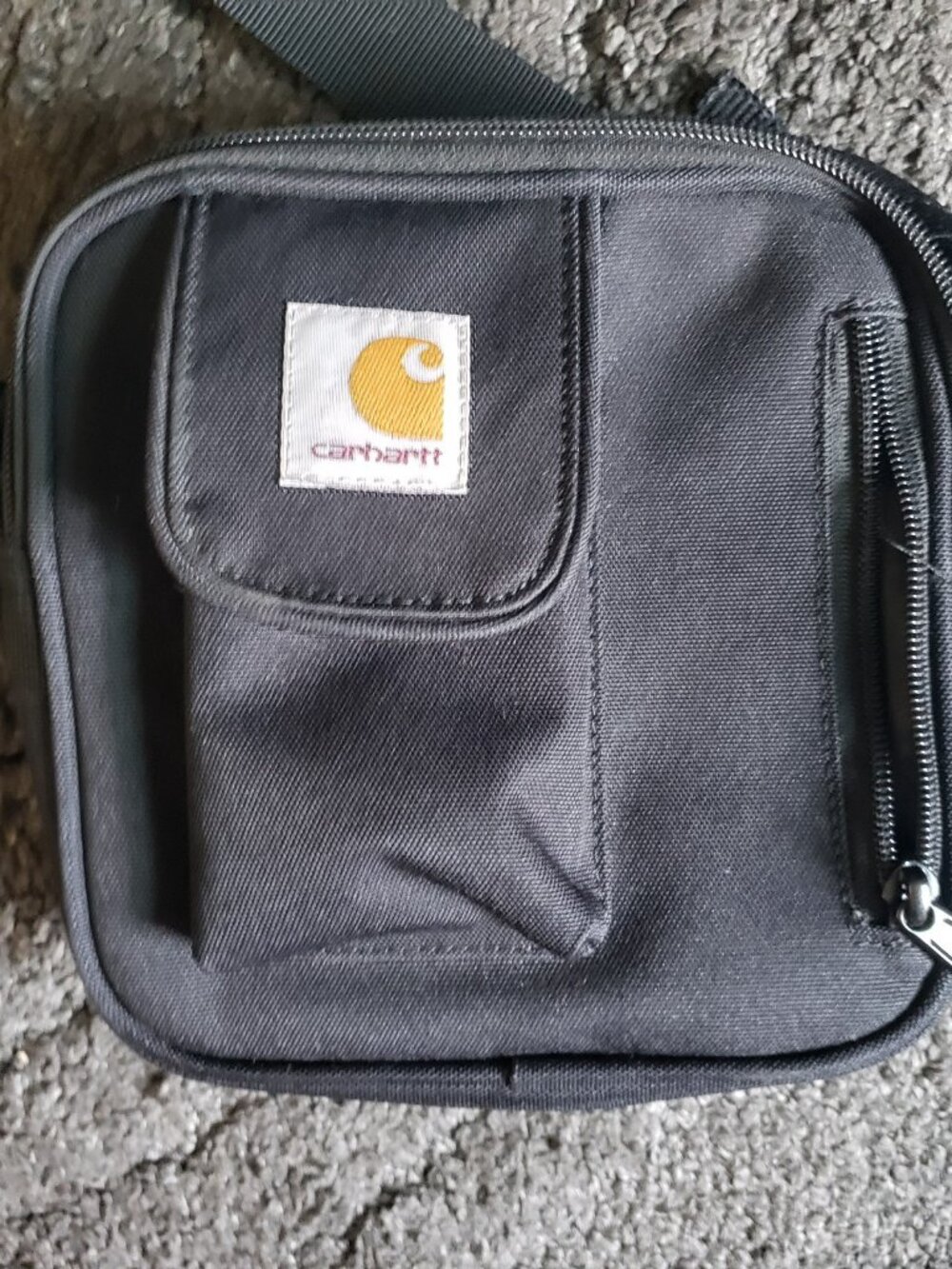 Black Carhartt W.I.P Essentials Small Cross body bag